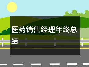 医药销售经理年终总结