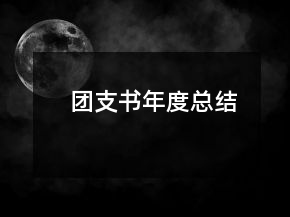 团支书年度总结