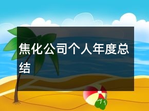 焦化公司个人年度总结