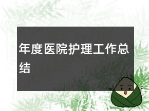 年度医院护理工作总结