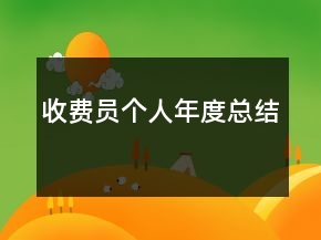 收费员个人年度总结
