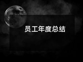 员工年度总结