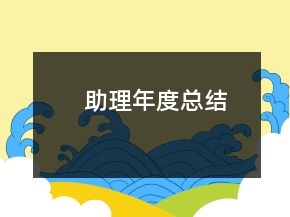 助理年度总结