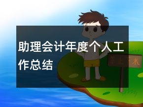 助理会计年度个人工作总结
