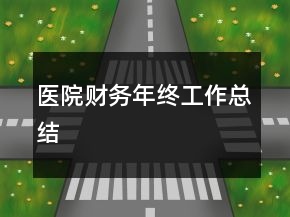 医院财务年终工作总结