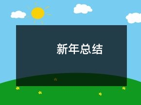 新年总结
