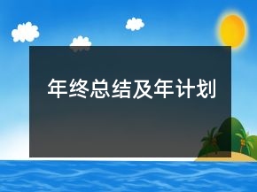 年终总结及年计划