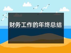 财务工作的年终总结