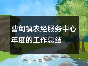 曹甸镇农经服务中心年度的工作总结