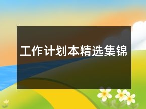 工作计划本精选集锦