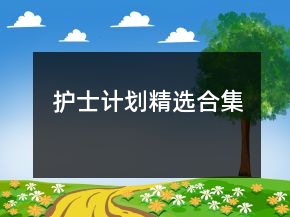 护士计划精选合集