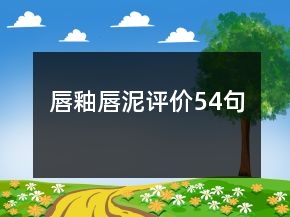 唇釉唇泥评价54句