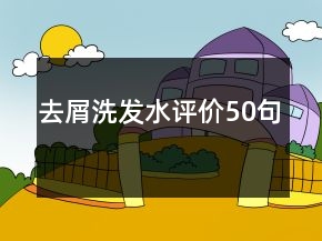 去屑洗发水评价50句