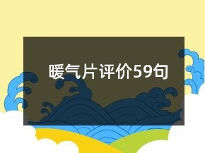 暖气片评价59句