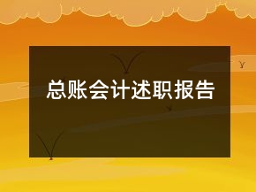 总账会计述职报告