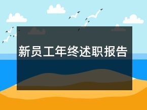 新员工年终述职报告