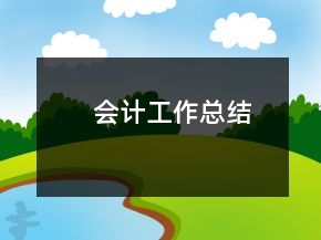 会计工作总结