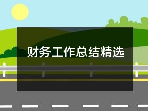 财务工作总结精选