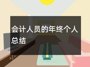 会计人员的年终个人总结