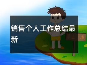 销售个人工作总结最新