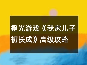 橙光游戏《我家儿子初长成》高级攻略