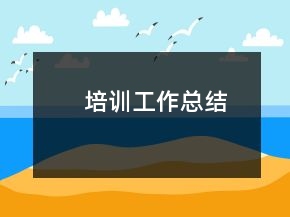 培训工作总结