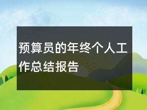 预算员的年终个人工作总结报告