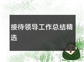 接待领导工作总结精选