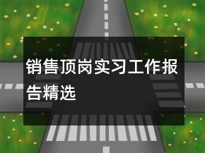 销售顶岗实习工作报告精选