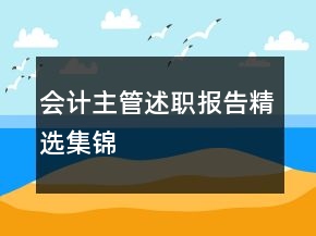 会计主管述职报告精选集锦